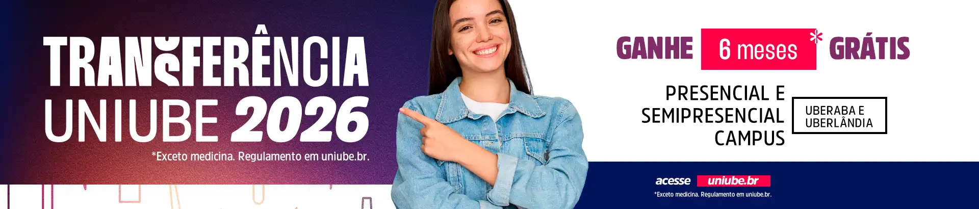 Increva-se vestibular Transferência